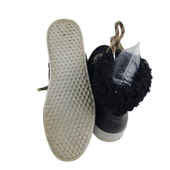 Sam Edelman Luther Shearling Sneaker SZ 8.5 - Picture 6 of 6